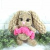Ръчно плетена играчка- Зайче - На супер цена