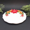 Керамична чиния- Коледна звезда - На супер цена