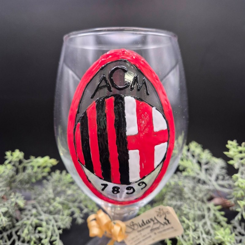 Халба за бира с логото на  AC MILAN - На супер цена